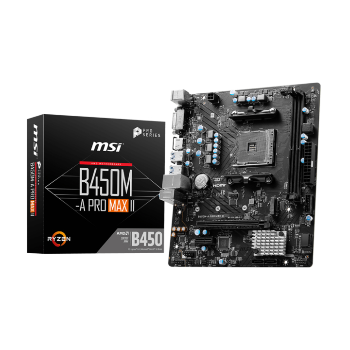 Mainboard MSI B450M-A PRO MAX II (AMD)