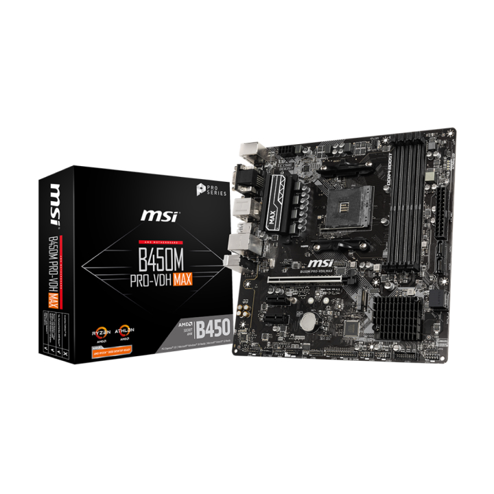 Mainboard MSI B450M PRO-VDH MAX