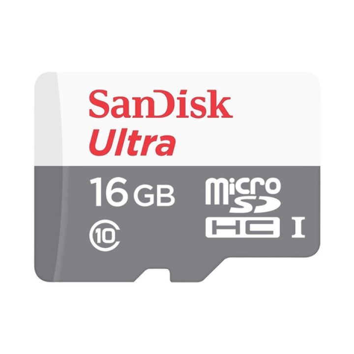 Thẻ nhớ MicroSDHC 16GB SanDisk Ultra SDSQUNS-016G-GN3MN