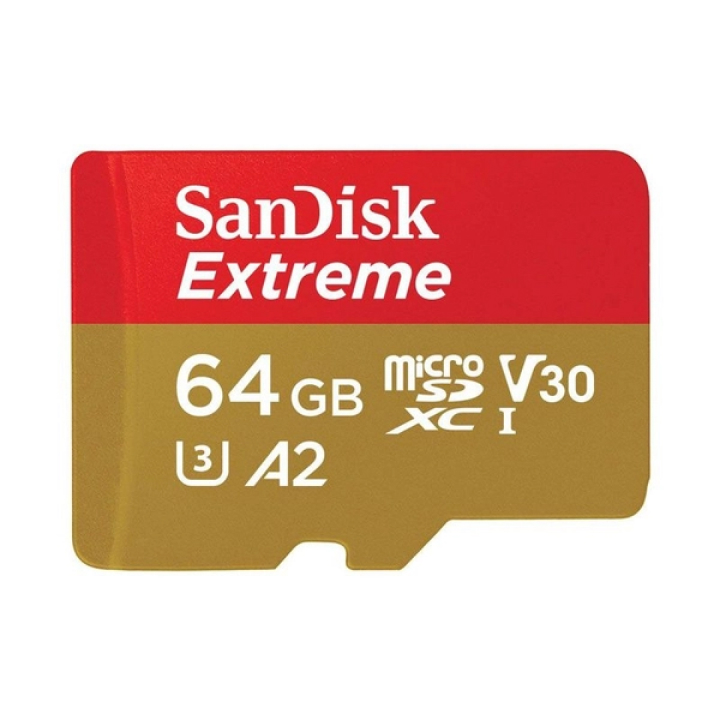 Thẻ nhớ MicroSDXC 64GB SanDisk Extreme SDSQXAH-064G-GN6MN