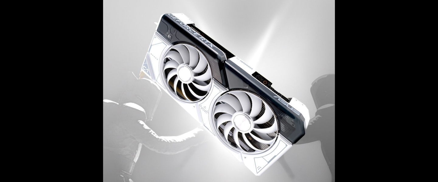 Card màn hình ASUS Dual GeForce RTX™ 4070 SUPER White Edition 12GB GDDR6X