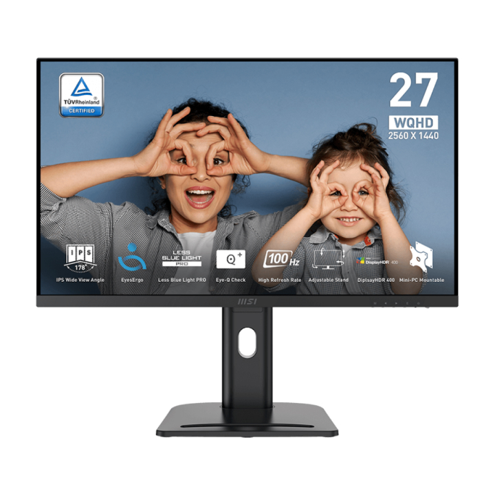 Màn hình MSI PRO MP273QP E2 27″ WQHD IPS 100Hz