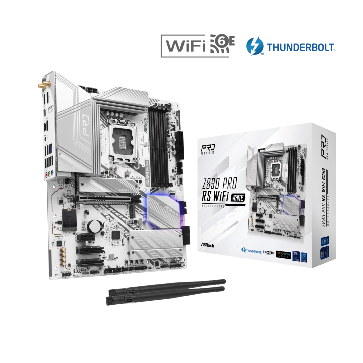 Mainboard ASRock Z890 Pro RS WiFi White (Intel)