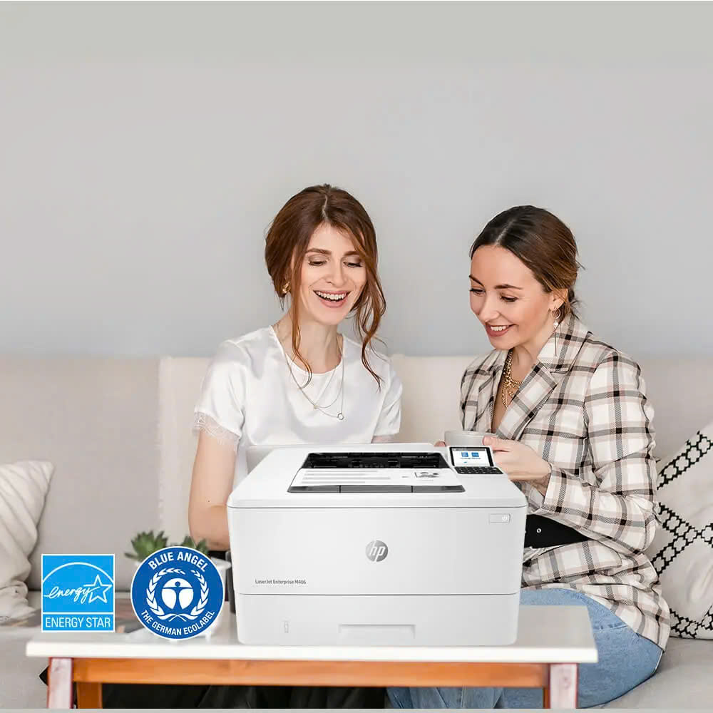 Thiết kế nhỏ gọn HP M406DN