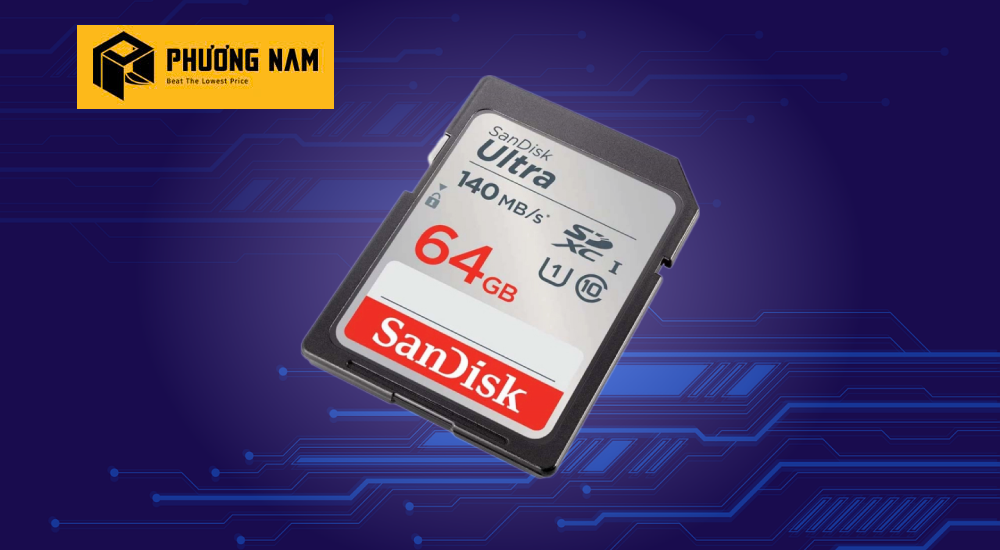 Thẻ nhớ SDXC GB SanDisk Ultra SDSDUNB-064G-GN6IN