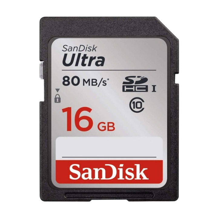 Thẻ nhớ SDHC 16GB SanDisk Ultra SDSDUNC-016G-GN6IN