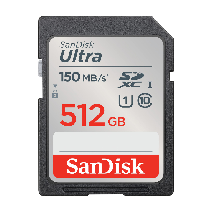 Thẻ nhớ SDXC 512GB SanDisk Ultra SDSDUNC-512G-GN6IN