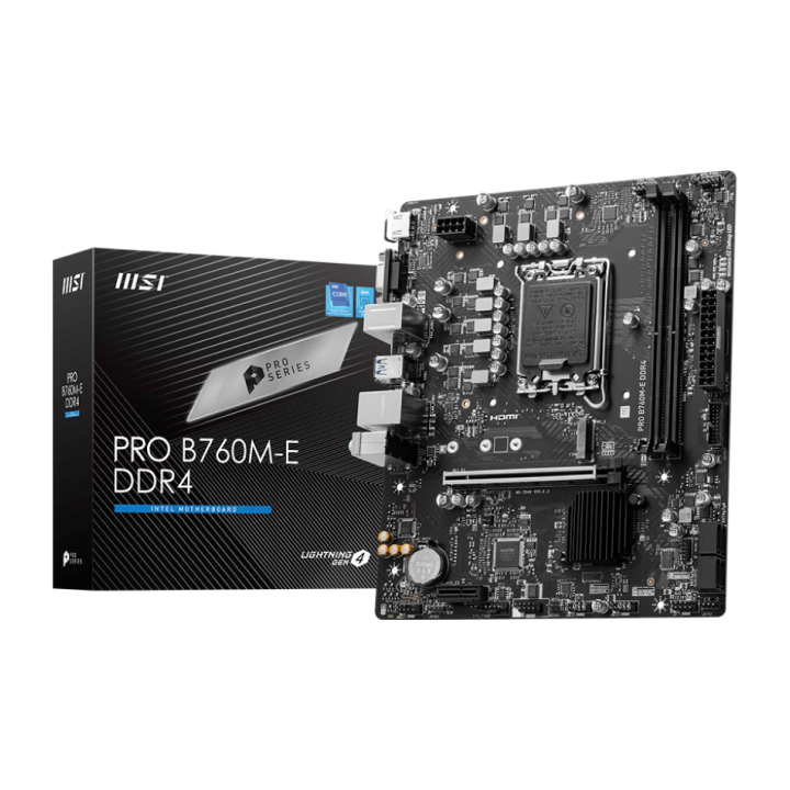 Mainboard MSI PRO B760M-E DDR4 (Intel)