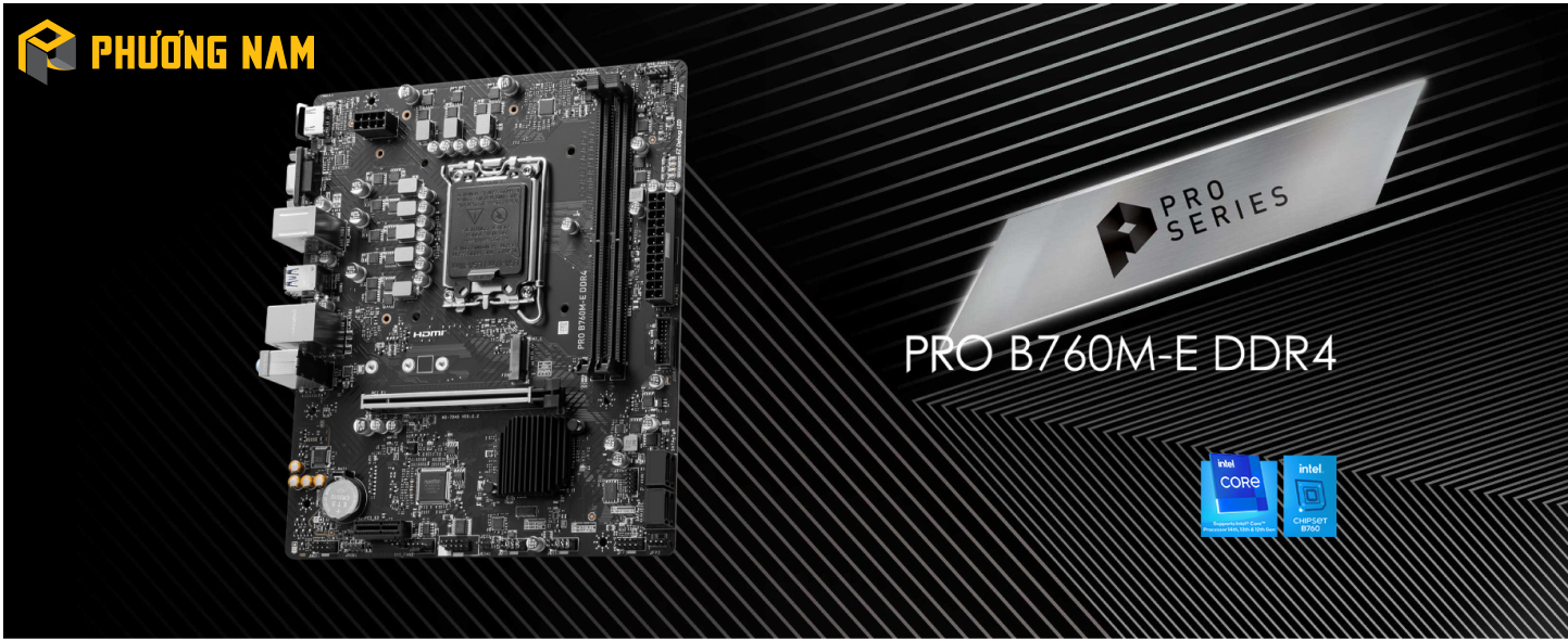 Mainboard MSI PRO B760M-E DDR4