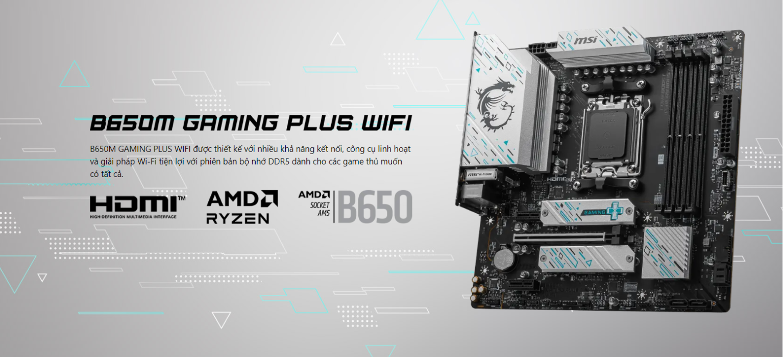 Mainboard MSI B650M GAMING PLUS WIFI